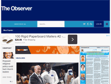 Tablet Screenshot of observer.ug